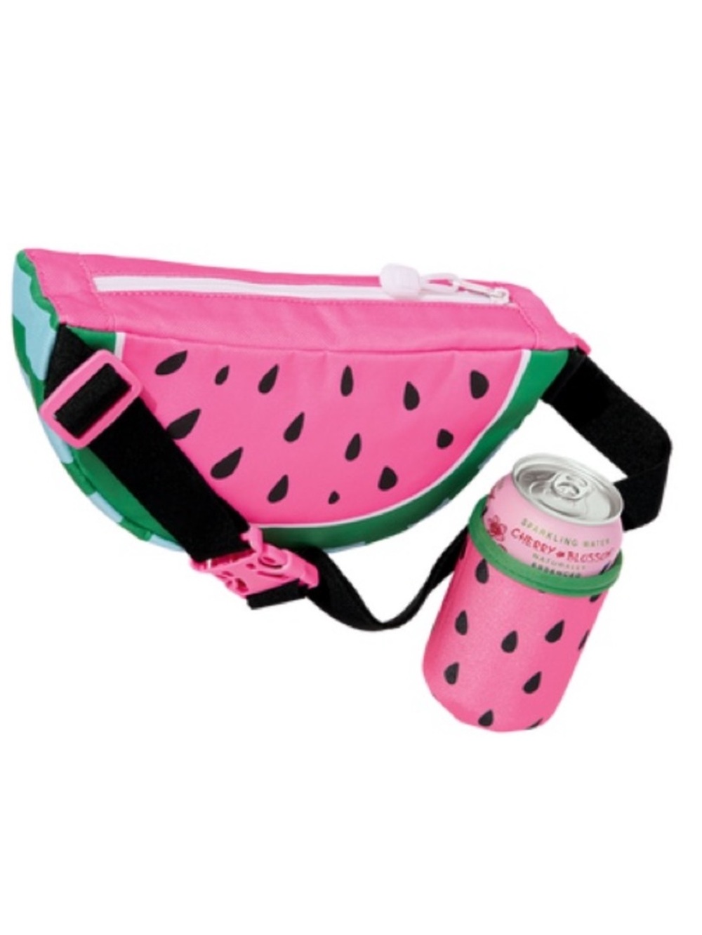 ULTA Watermelon Fanny Pack with Matching Koozie — NWT